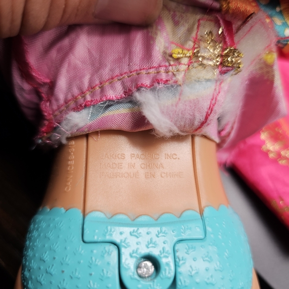 Jasmine Musical Toddler Doll DISNEY Aladdin Sings Speechless Princess Jakks 14" - Picture 3 of 6